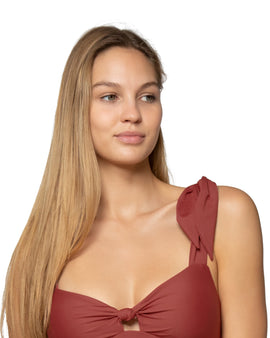 Lily Top Tuscan Red