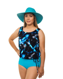 Women's Wear Your Own Bra Sapphire Crystals