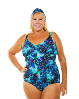 NEW Twist Bra Mio Electric Ocean