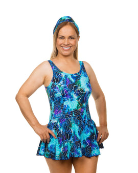 Princess Swimdress Electric Ocean