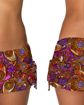 Bali Batik G286 Flirty Skirt