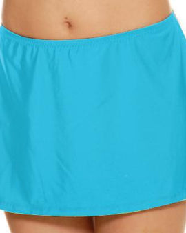 Topanga Swim Skirt- Caribbean Blue