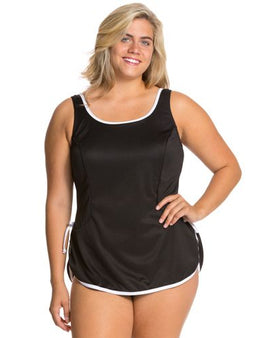 Tuffy Swim Dress- Black